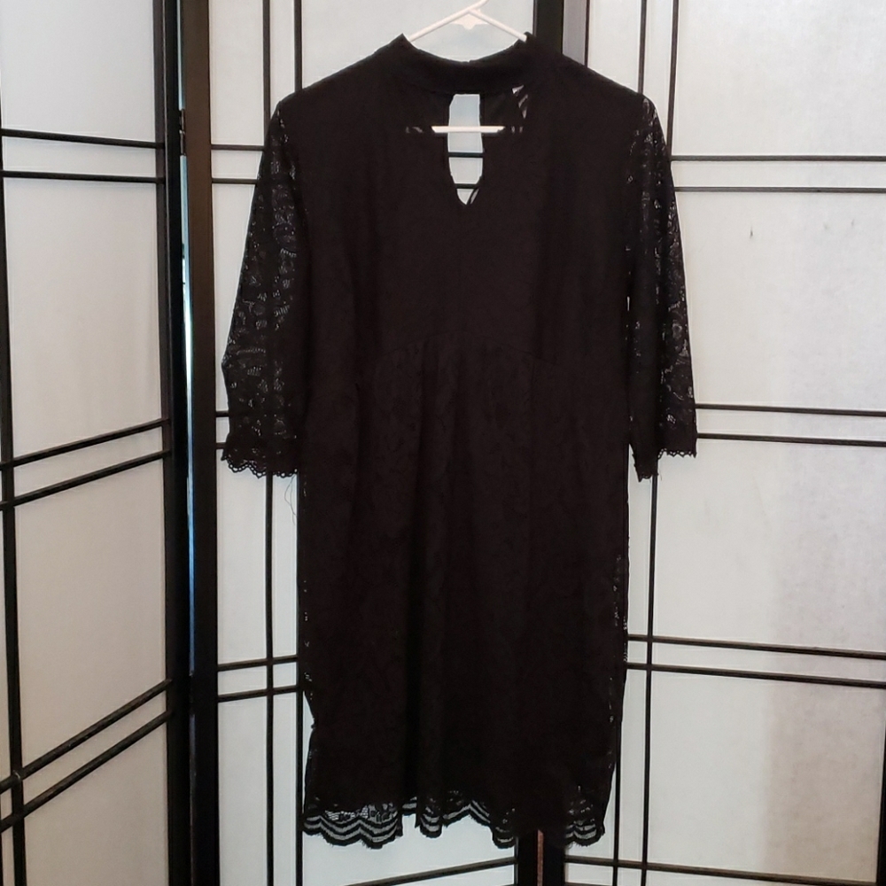 Xhilaration Lace Little Black Dress